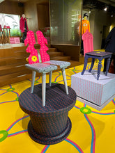 Load image into Gallery viewer, Bespoke upholstery services for artist exhibition.
