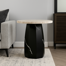 Load image into Gallery viewer, Beacon side table luxury bespoke furniture made in Britain
