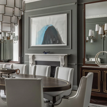 Load image into Gallery viewer, UK manufactured bespoke dining furniture in Belgravia townhouse
