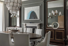 Load image into Gallery viewer, UK manufactured bespoke dining furniture in Belgravia townhouse
