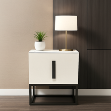 Load image into Gallery viewer, Billington luxury bespoke bedside table with marble top

