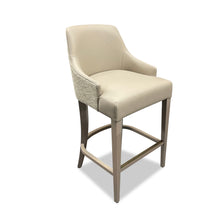 Load image into Gallery viewer, Chambers Bar Stool bespoke luxury furniture London made in Britain
