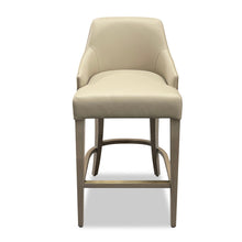 Load image into Gallery viewer, Chambers Bar Stool bespoke luxury furniture London made in Britain
