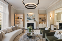 Load image into Gallery viewer, Bespoke luxury furniture Chester Square Belgravia London residence

