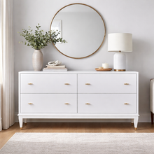 Load image into Gallery viewer, Claude dresser styled with luxury bedside tables
