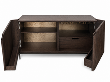 Load image into Gallery viewer, Hand crafted luxury bar unit for prime residential surrey project.
