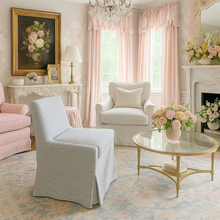 Load image into Gallery viewer, Eddison Dining Chair bespoke luxury furniture London made in Britain
