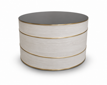 Load image into Gallery viewer, Ellipse designer side table handcrafted in Britain
