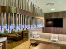 Load image into Gallery viewer, Bespoke luxury furniture executive box Emirates Stadium London
