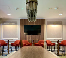 Load image into Gallery viewer, Bespoke luxury furniture executive box Emirates Stadium London
