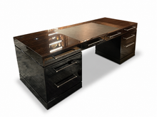 Load image into Gallery viewer, Handmade British bespoke desk for luxury office interiors
