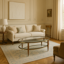 Load image into Gallery viewer, Fraser bespoke luxury coffee table handcrafted in Britain for luxury interior design and contemporary London living
