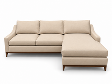 Load image into Gallery viewer, Bespoke luxury corner sofa made in UK by Golz Bespoke
