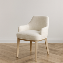 Load image into Gallery viewer, Harland Dining Chair bespoke luxury furniture London made in Britai
