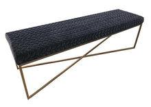 Load image into Gallery viewer, Luxury hallway bench handcrafted in Britain
