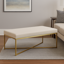 Load image into Gallery viewer, Luxury hallway bench handcrafted in Britain

