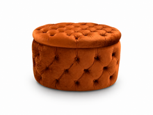 Load image into Gallery viewer, Hester bespoke luxury ottoman handmade in Britain
