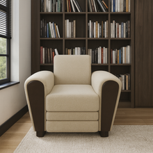 Load image into Gallery viewer, Highpoint Occasional Chair bespoke luxury furniture London made in Britain
