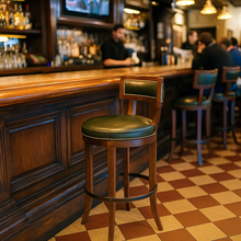 Load image into Gallery viewer, Langham Bar Stool DL New luxury bespoke furniture handcrafted in Britain
