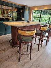 Load image into Gallery viewer, Langham Bar Stool DL New luxury bespoke furniture handcrafted in Britain
