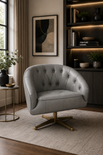 Load image into Gallery viewer, Limehouse luxury bespoke armchair handcrafted in Britain
