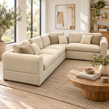 Load image into Gallery viewer, Bespoke sofa bed corner sofa made by Golz Bespoke
