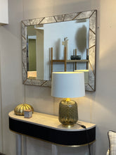 Load image into Gallery viewer, Madrid luxury bespoke mirror made in Britain with brass frame
