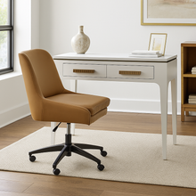 Load image into Gallery viewer, Handmade British bespoke desk for luxury office interiors
