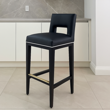 Load image into Gallery viewer, Luxury Marley Bar Stool bespoke furniture for luxury home interior design
