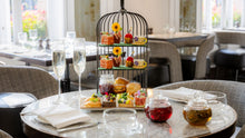 Load image into Gallery viewer, Bespoke luxury furniture Lanes of London Marriott Park Lane restaurant
