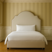 Load image into Gallery viewer, Marsailles bespoke headboard hand crafted luxury furniture made in Britain
