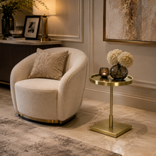 Load image into Gallery viewer, Martini bespoke luxury side table by Golz Bespoke
