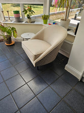 Load image into Gallery viewer, Mica Occasional Chair bespoke luxury furniture London made in Britain
