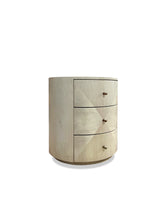 Load image into Gallery viewer, Monaco luxury bespoke bedside table rounded design
