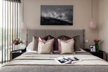 Load image into Gallery viewer, Mortlock bespoke headboard hand crafted luxury furniture made in Britain
