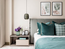 Load image into Gallery viewer, Mortlock bespoke headboard hand crafted luxury furniture made in Britain
