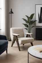 Load image into Gallery viewer, Natworth Chair bespoke luxury furniture London made in Britain
