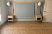 Load image into Gallery viewer, Luxury headboard hand crafted in UK for bespoke luxury interiors
