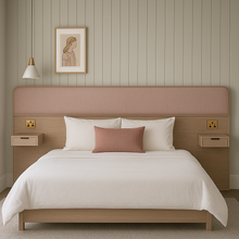 Load image into Gallery viewer, Overton bespoke headboard hand crafted luxury furniture made in Britain

