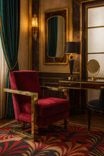 Load image into Gallery viewer, Pullman Armchair bespoke luxury furniture London made in Britain
