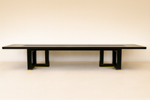 Load image into Gallery viewer, Raphael bespoke luxury dining table in modern London interior
