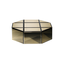 Load image into Gallery viewer, Reflex bespoke luxury coffee table handcrafted in Britain for luxury interior design, contemporary London living, and sophisticated luxury lifestyle interiors.
