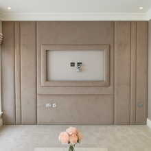Load image into Gallery viewer, Made in Britain luxury media wall bespoke TV unit
