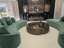 Load image into Gallery viewer, Spirit bespoke luxury coffee table handcrafted in Britain for luxury interior design, contemporary London living, and sophisticated luxury lifestyle interiors.
