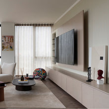 Load image into Gallery viewer, Made in Britain bespoke seating riverside London apartment interior

