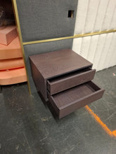 Load image into Gallery viewer, Trowbridge bespoke headboard with bedside tables hand crafted made in Britain
