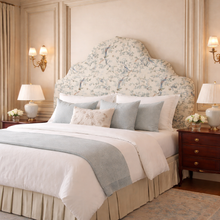 Load image into Gallery viewer, Hand crafted luxury headboard made in britain for luxury interiors
