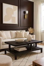 Load image into Gallery viewer, Whitehaven bespoke luxury coffee table handcrafted in Britain for luxury interior design, contemporary London living, bespoke furniture projects, and sophisticated luxury lifestyle interiors.
