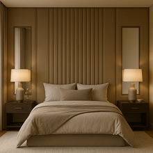 Load image into Gallery viewer, Winterham bespoke headboard hand crafted luxury furniture made in Britain
