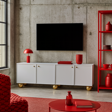 Load image into Gallery viewer, Designer luxury media unit for interior designers – Asimov bespoke furniture
